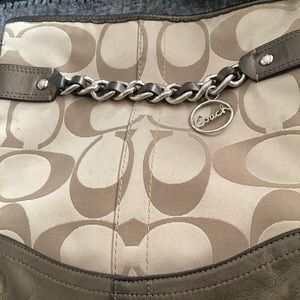 Coach cross body hand bag